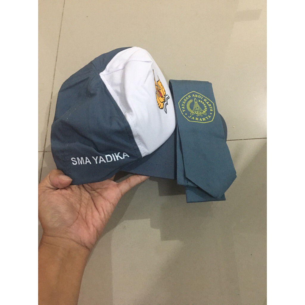 Topi & Dasi NEW sekolah SMA YADIKA