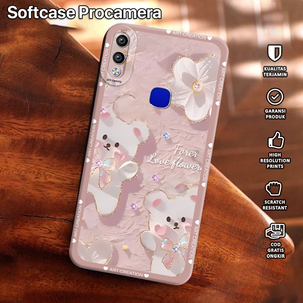 Case Hp For VIVO V11 V11i 1806 - Casing For VIVO V11 V11i 1806 - ( DK44 ) - Softcase Hp - Silikon Hp