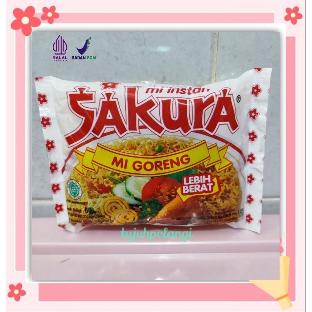 

SAKURA Mi Goreng Sakura Mi Seblak Jeletot HALAL