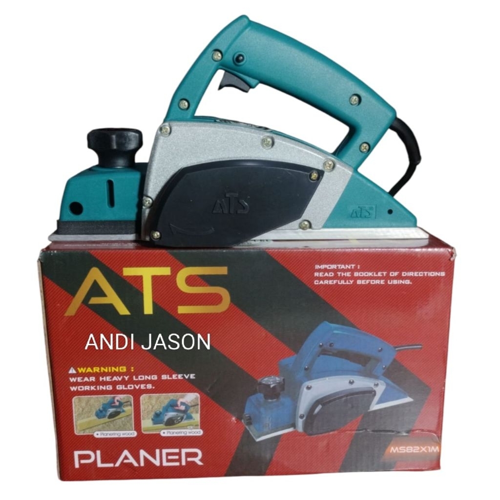 MESIN KETAM KAYU 3" 570 WATT MESIN  PLENER ATS  MESIN SERUT KAYU ATS MS82X1M