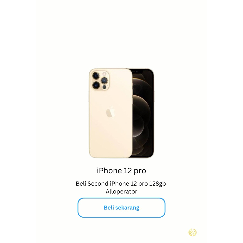 Second iPhone 12pro 128gb Alloperator