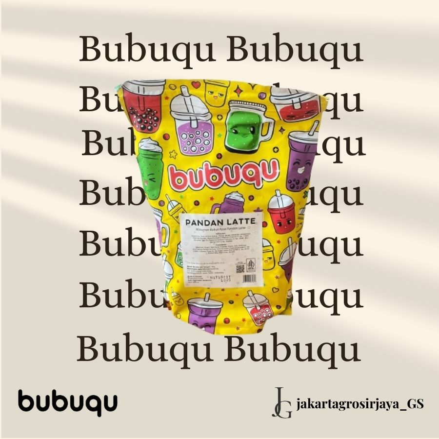 

Powder Drink Pandan Latte Bubuqu 1 Kg - Bubuk Minuman Pandan Susu
