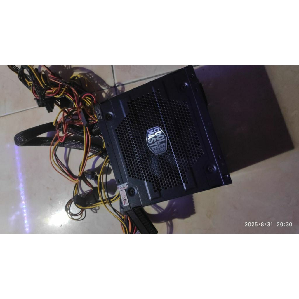 psu cooler master 500w v4 bekas/used/second