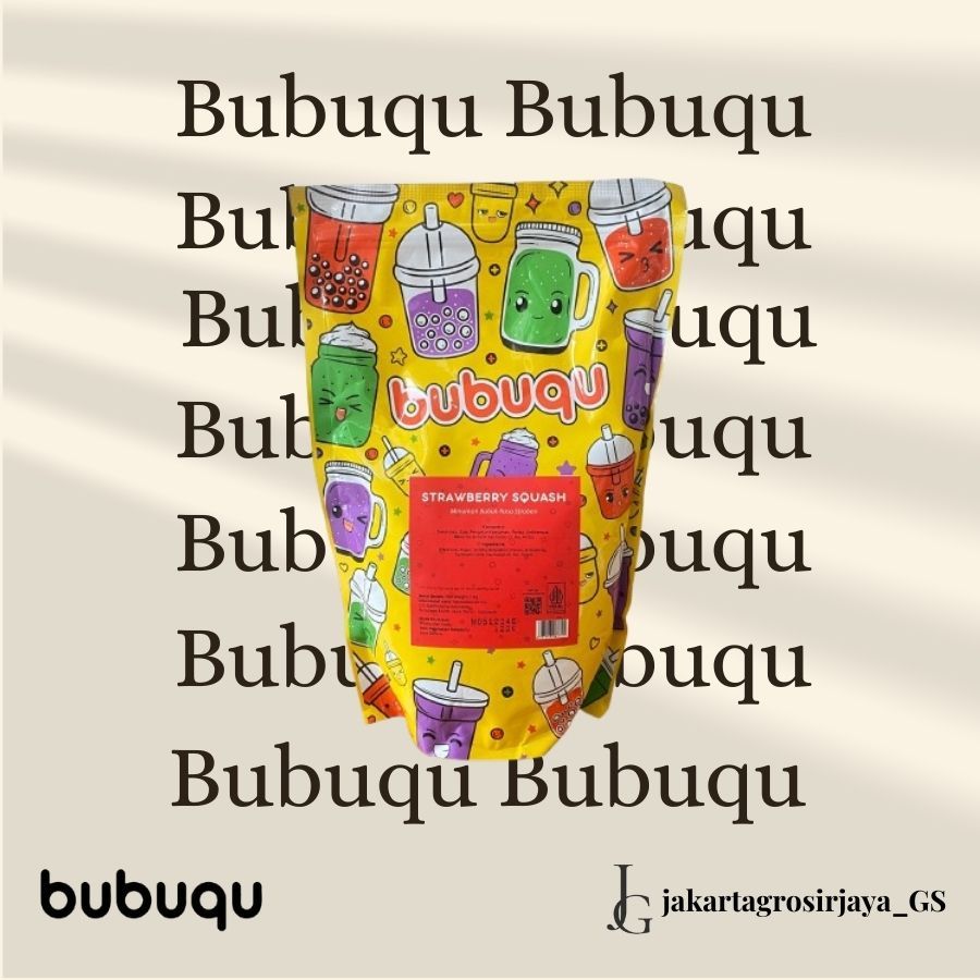 

Bubuqu Powder Drink Strawberry - Bubuk MInuman Strawberry 1 Kg