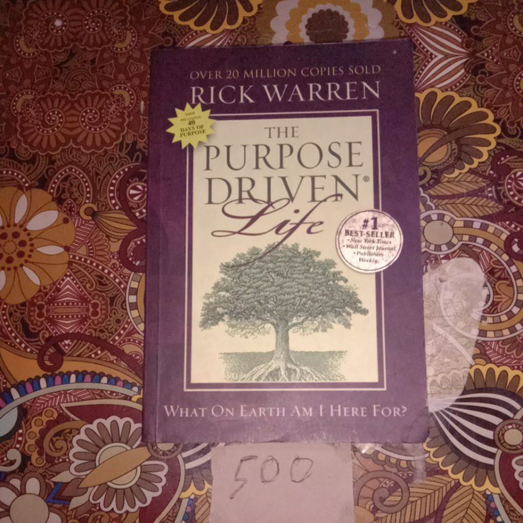 BUKU THE PURPOSE DRIVEN LIFE