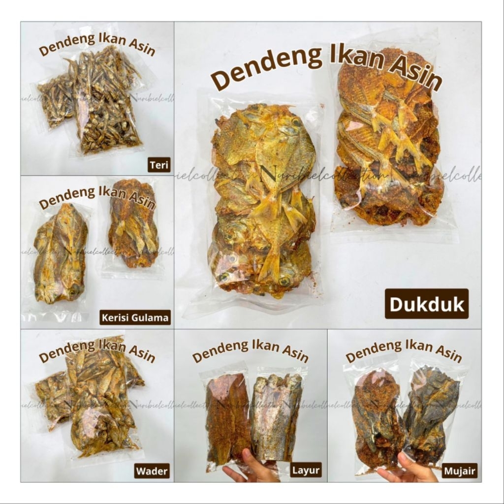 

DENDENG IKAN ASIN Manis Berkualitas Ikan Asin Dengdeng Premium