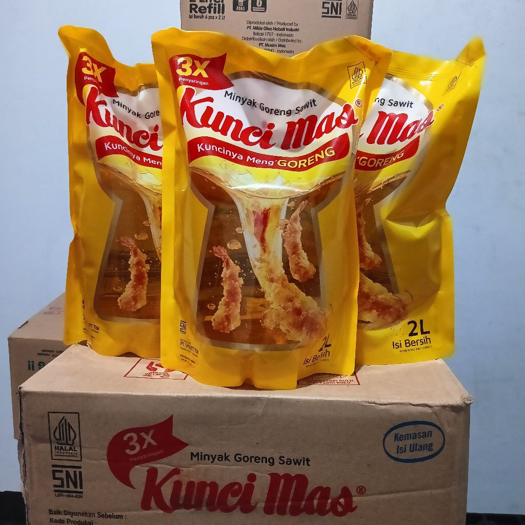 

Minyak kuncimas 2 liter 3 pcs