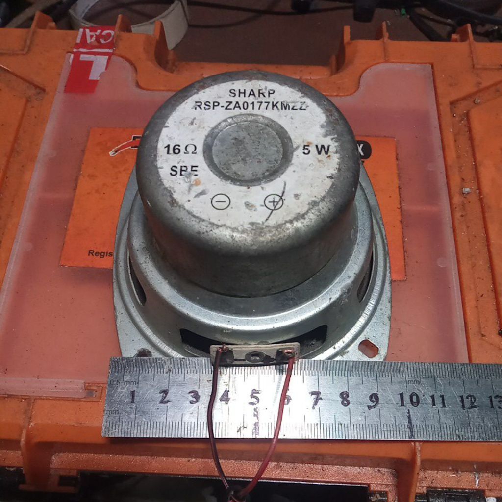 speaker SHARP 4inc 16 ohm original