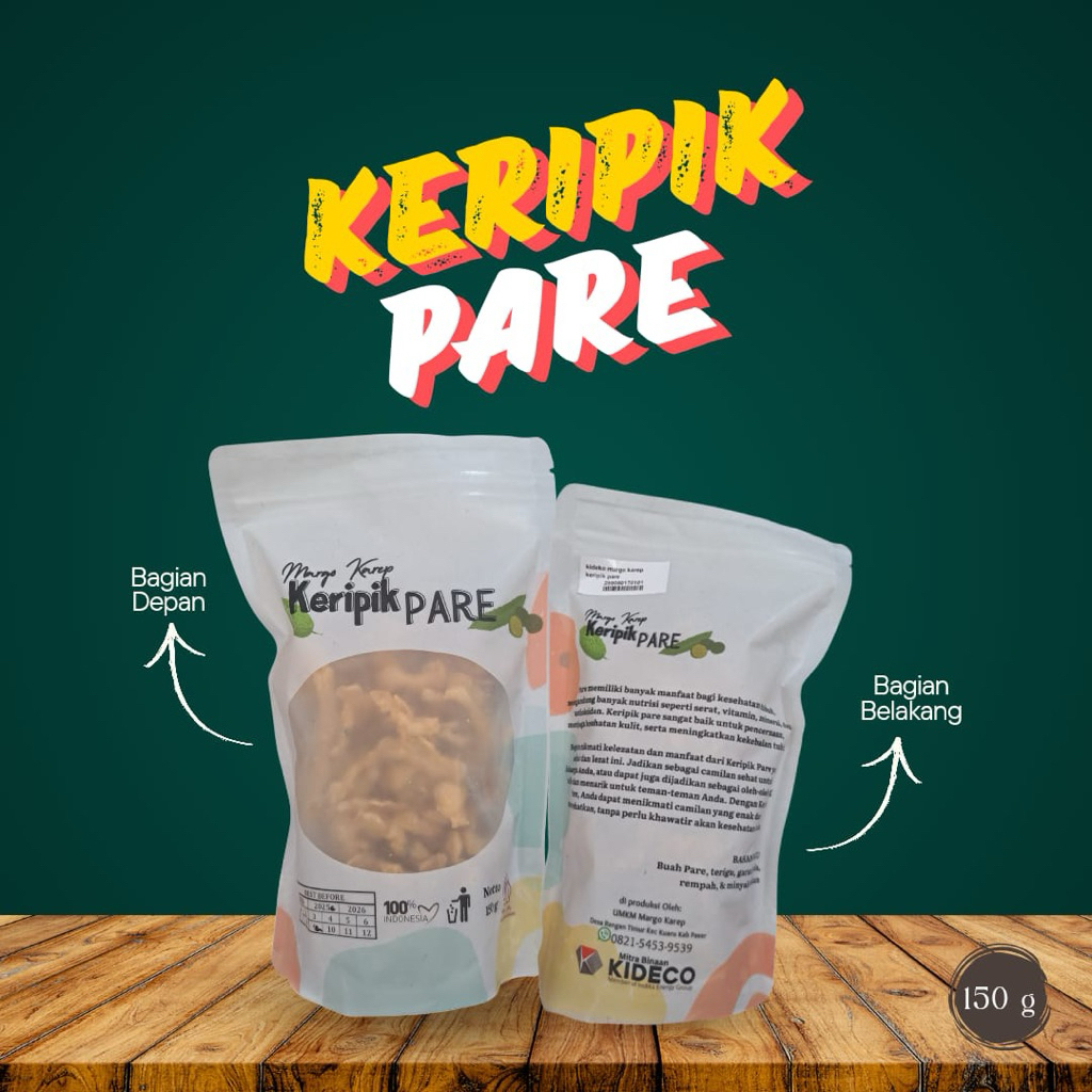 

Keripik Pare Gurih Sehat