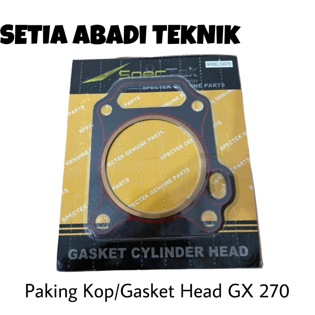 Gasket GX 270/Paking Kop GX 270/Paking Deksel GX 270/Paking Diesel GX 270/Gasket Head GX 270/Paking 