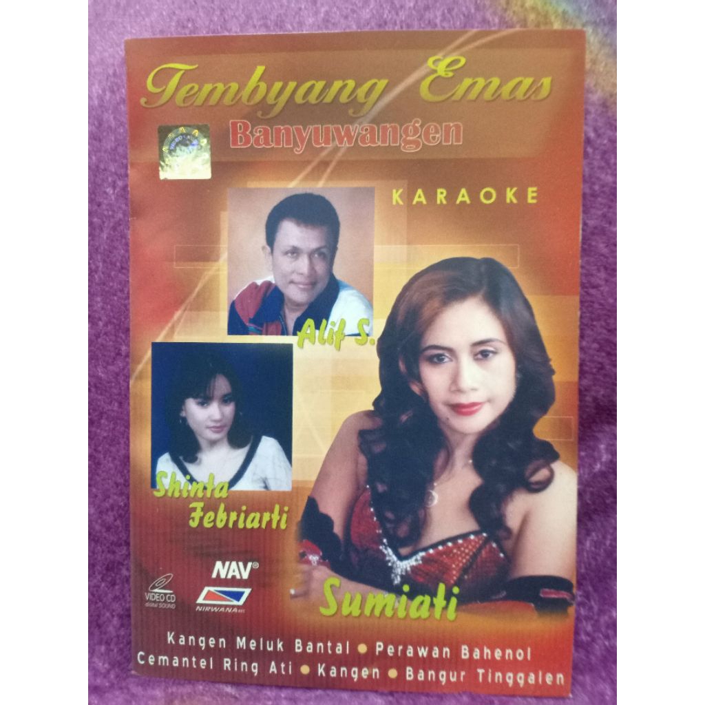 VCD TEMBANG EMAS BANYUWANGI SUMIATI