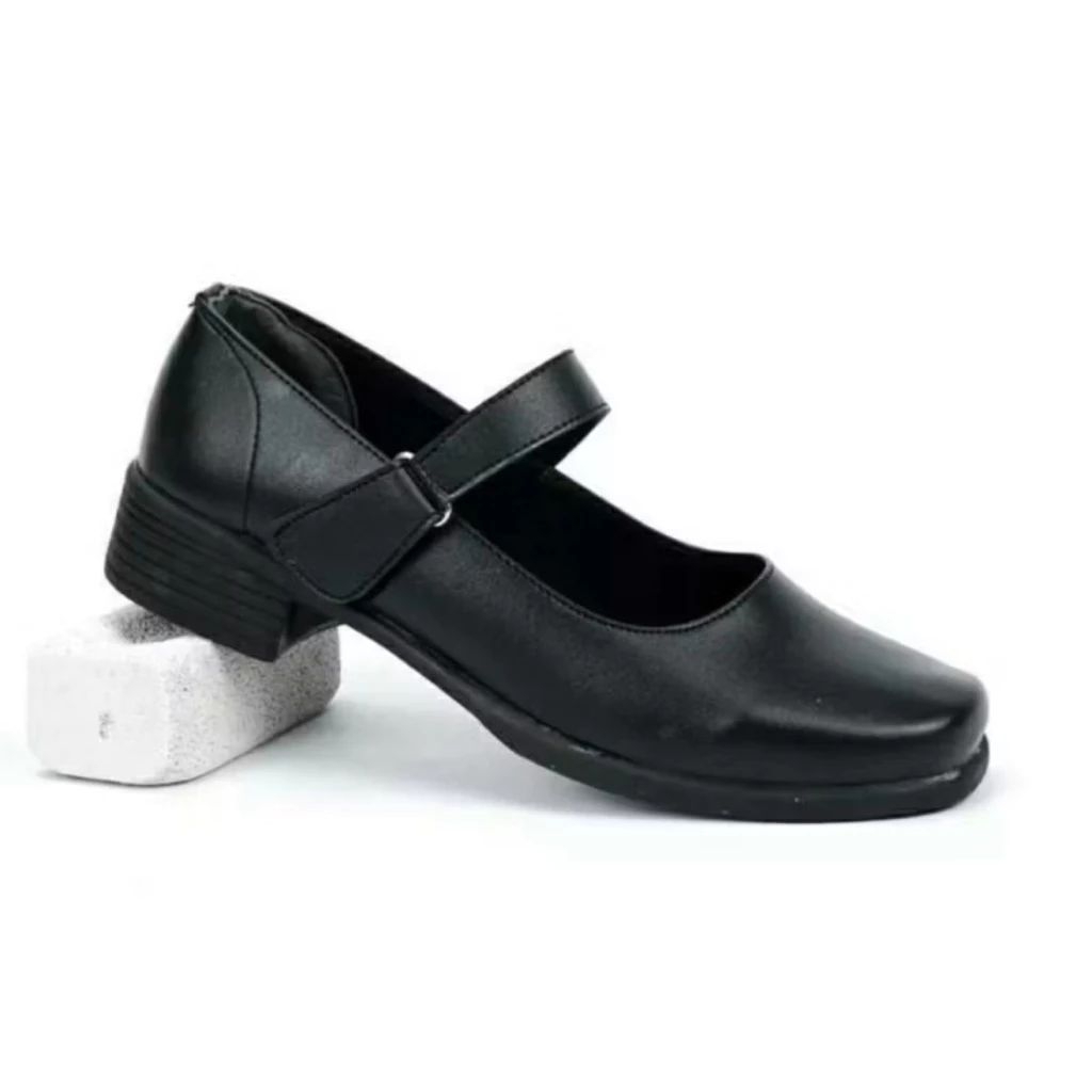 Sepatu Paskibraka wanita | Sepatu formal hitam sekolah SD SMP SMA | Fantofel Sekolah Cewek