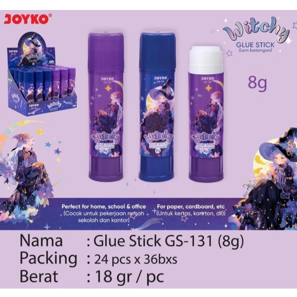 

(1pcs) Glue Stick Joyko 8 gram / GS-131