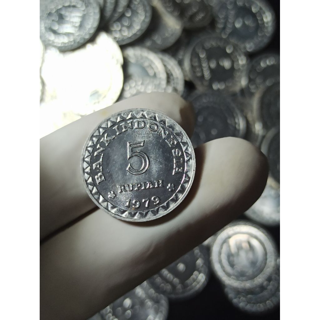 koin kuno 5 rupiah tahun 1979