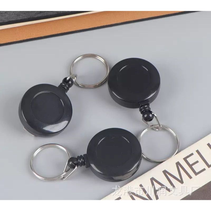 

NAME TAG GANTUNGAN TALI ID CARD 2IN1 KUNCI MULTIFUNGSI TALI YOYO AUTO SIMPAN TALI KUAT 7.5CM DENGAN DESIGN BELAKANG JEPITAN