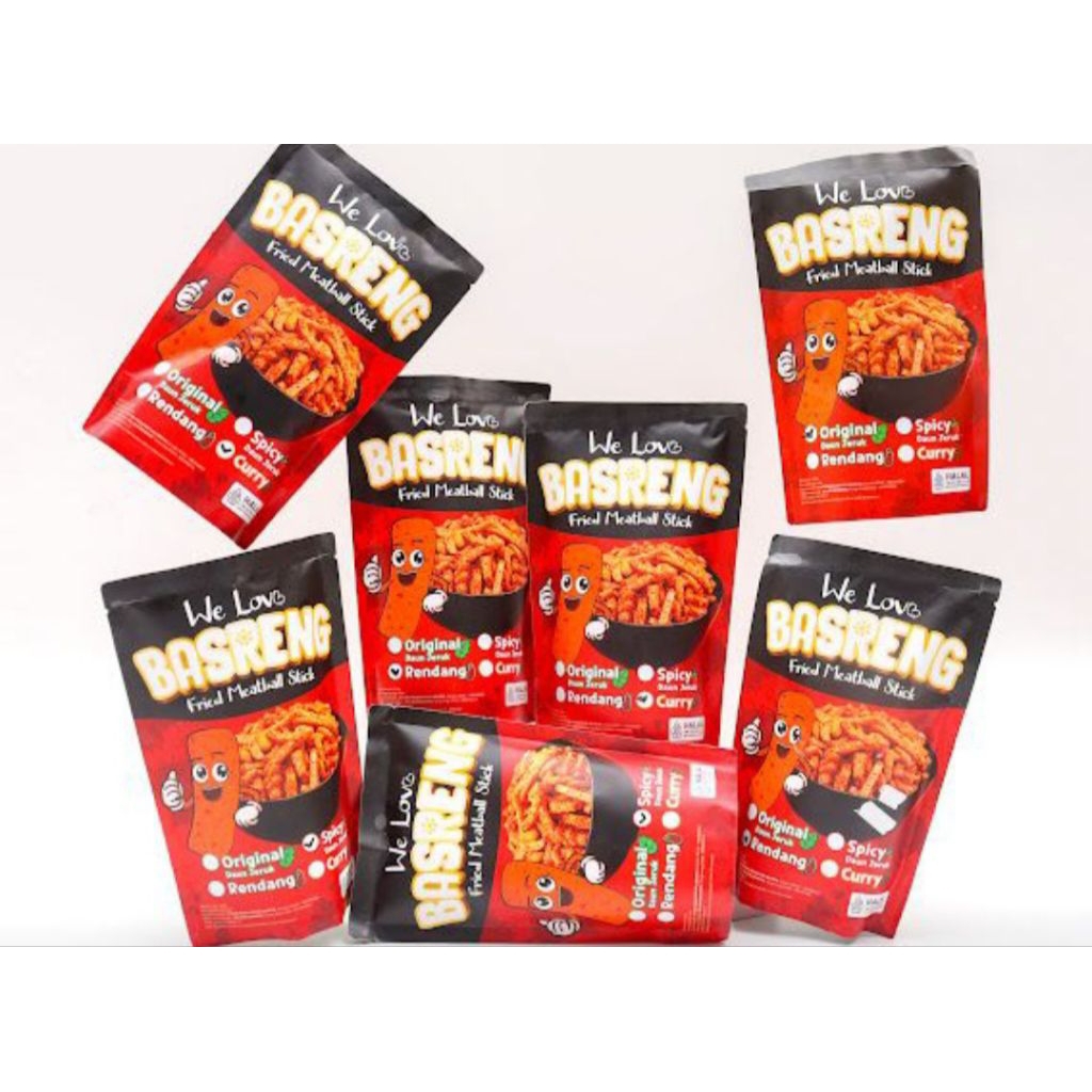 

We Love Basreng / Bakso Goreng / Baso Goreng / Basreng 100gr
