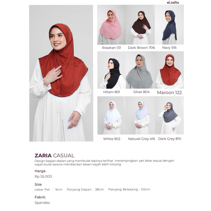 Bergo elzatta zaria casual