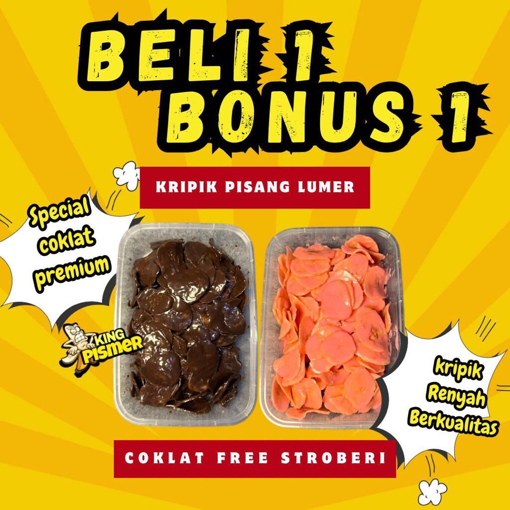 

KERIPIK PISANG COKLAT LUMER 1000ml /CAMILAN ENAK DAN LEZAT!!!!
