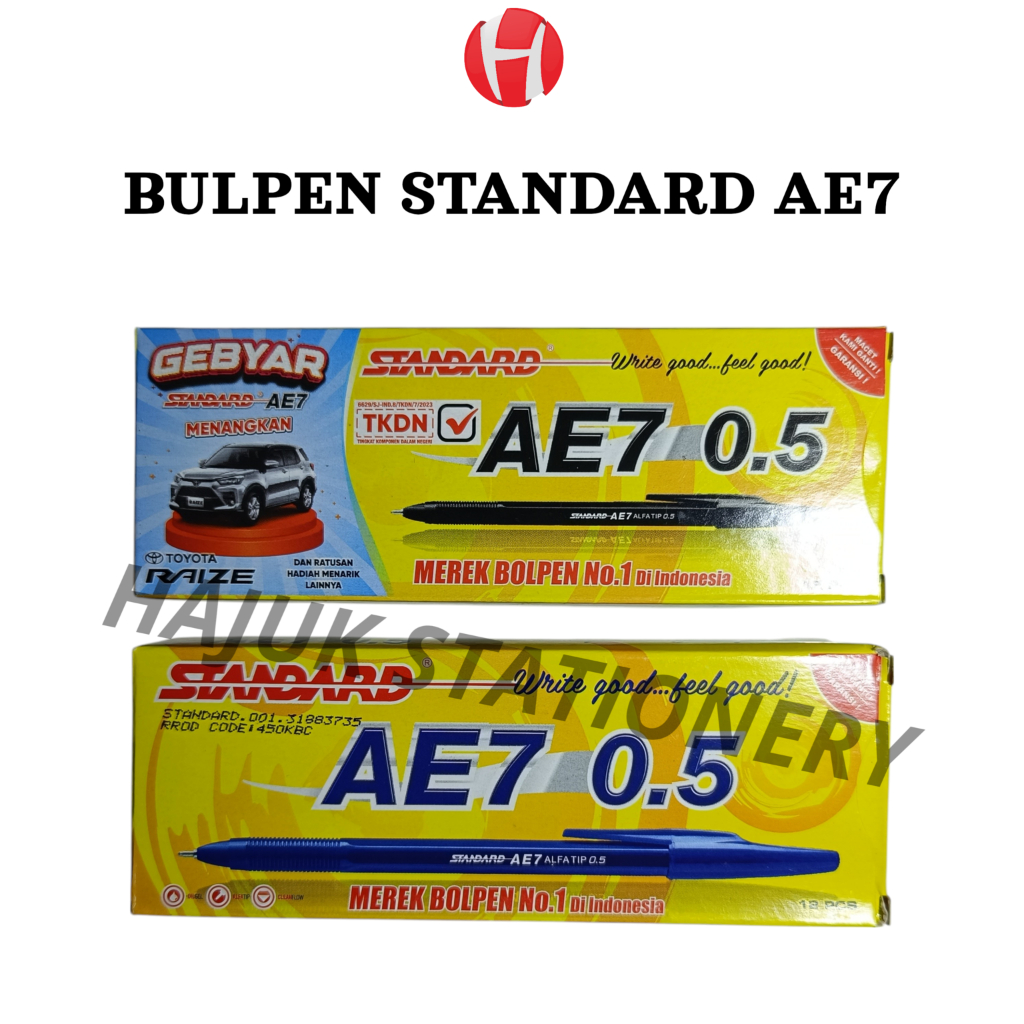 

(1PACK ISI=12) BULPOINT / PULPEN STANDARD AE7 0.5mm