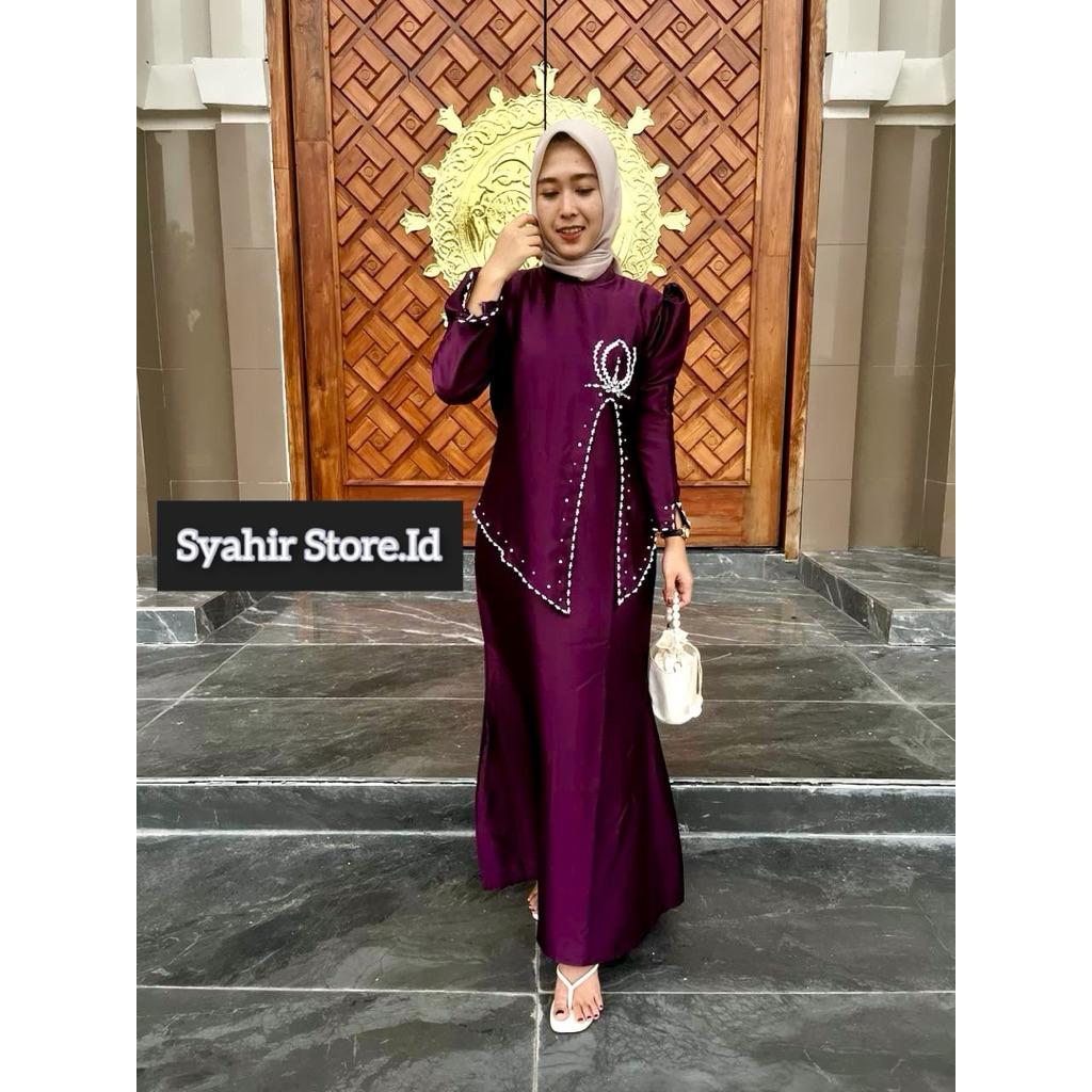 Diana Dress Satin Bridesmaid Dress Kondangan/Pesta Terbaru Kekinian