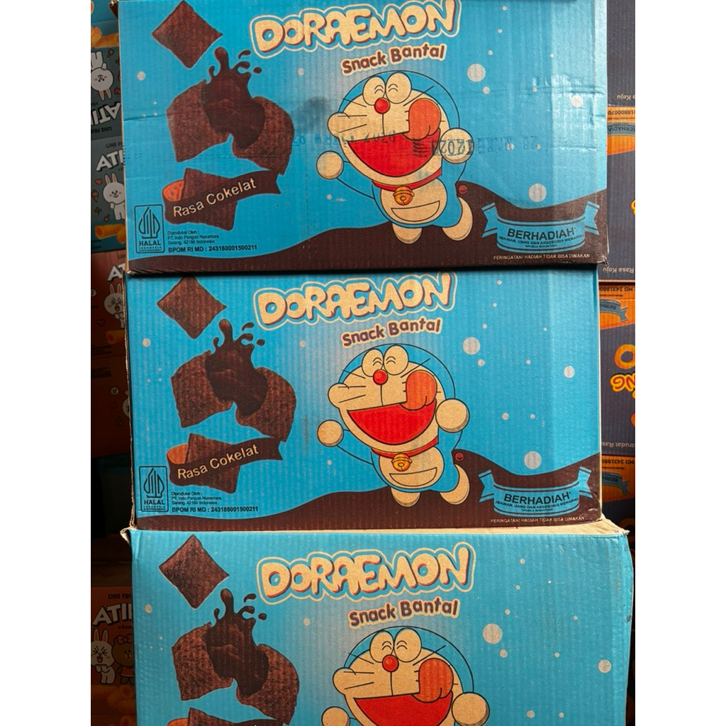 

Aneka Snack Doraemon | Ciki Berhadiah Uang Bila Beruntung | Cemilan Manis dan Gurih