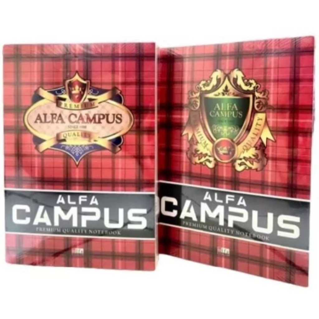 

1 Pack Buku BESAR ALFA CAMPUS 36 Lembar Ukuran B5 isi buku 10 Buku