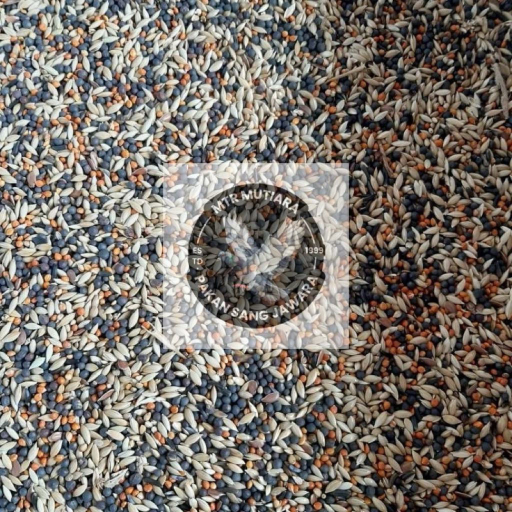 Super Pakan KENARI SEED 500 Ml Biji Grade A Premium Untuk Kenari Finch Lovebird Dll