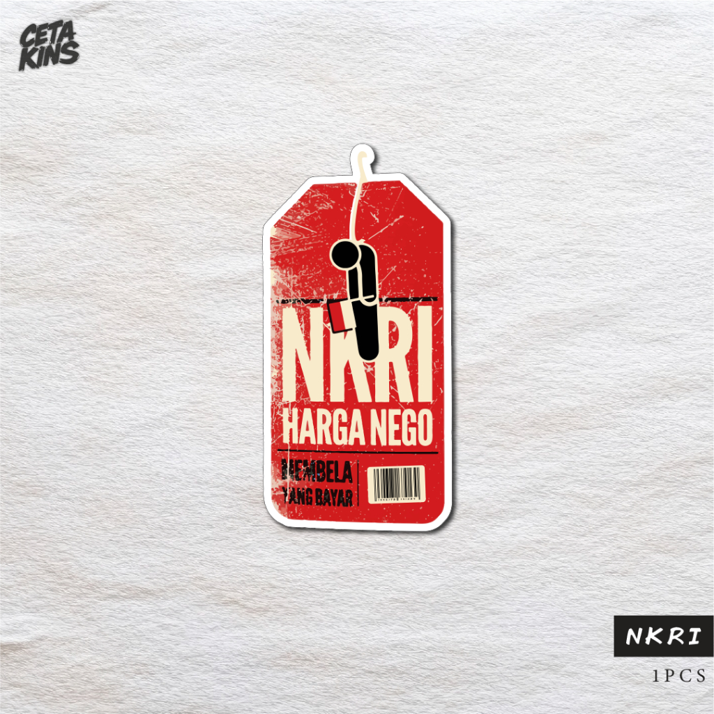 

stiker nkri harga nego, stiker keren