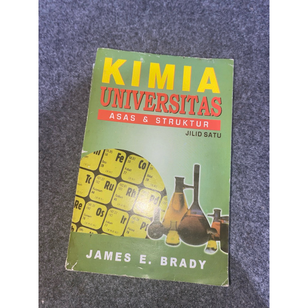 Buku preloved kimia fisika teknik kimia (kimia universitas, kimia dasar, kimia organik, matematika d