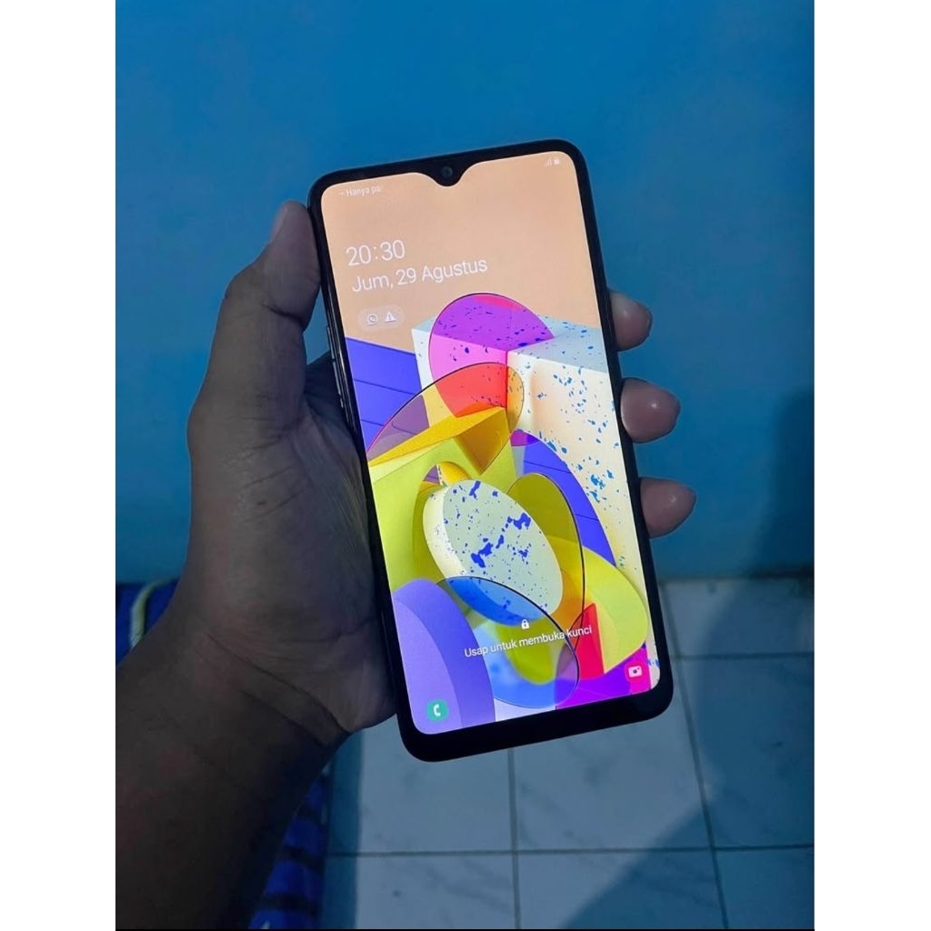 Lcd copotan Samsung a20s original part second