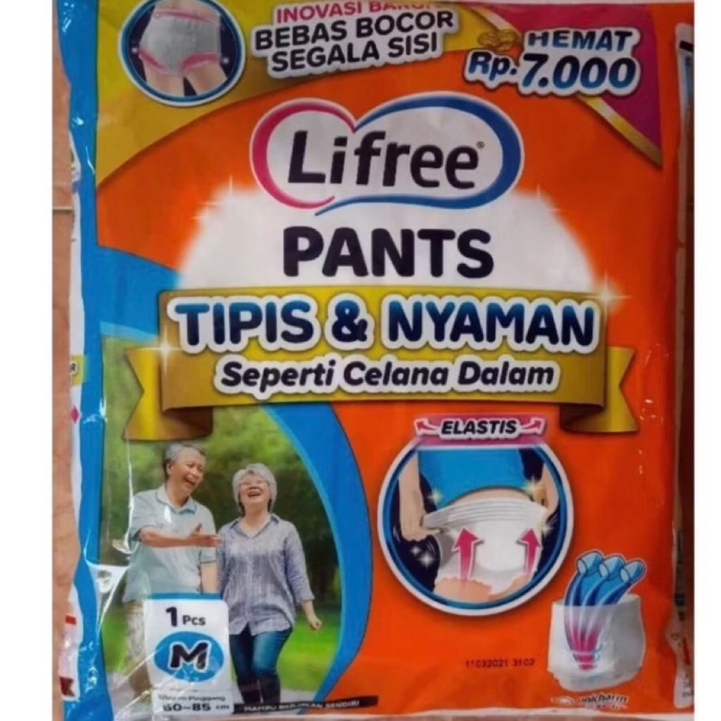 Lifree Popok Celana Dewasa size M.