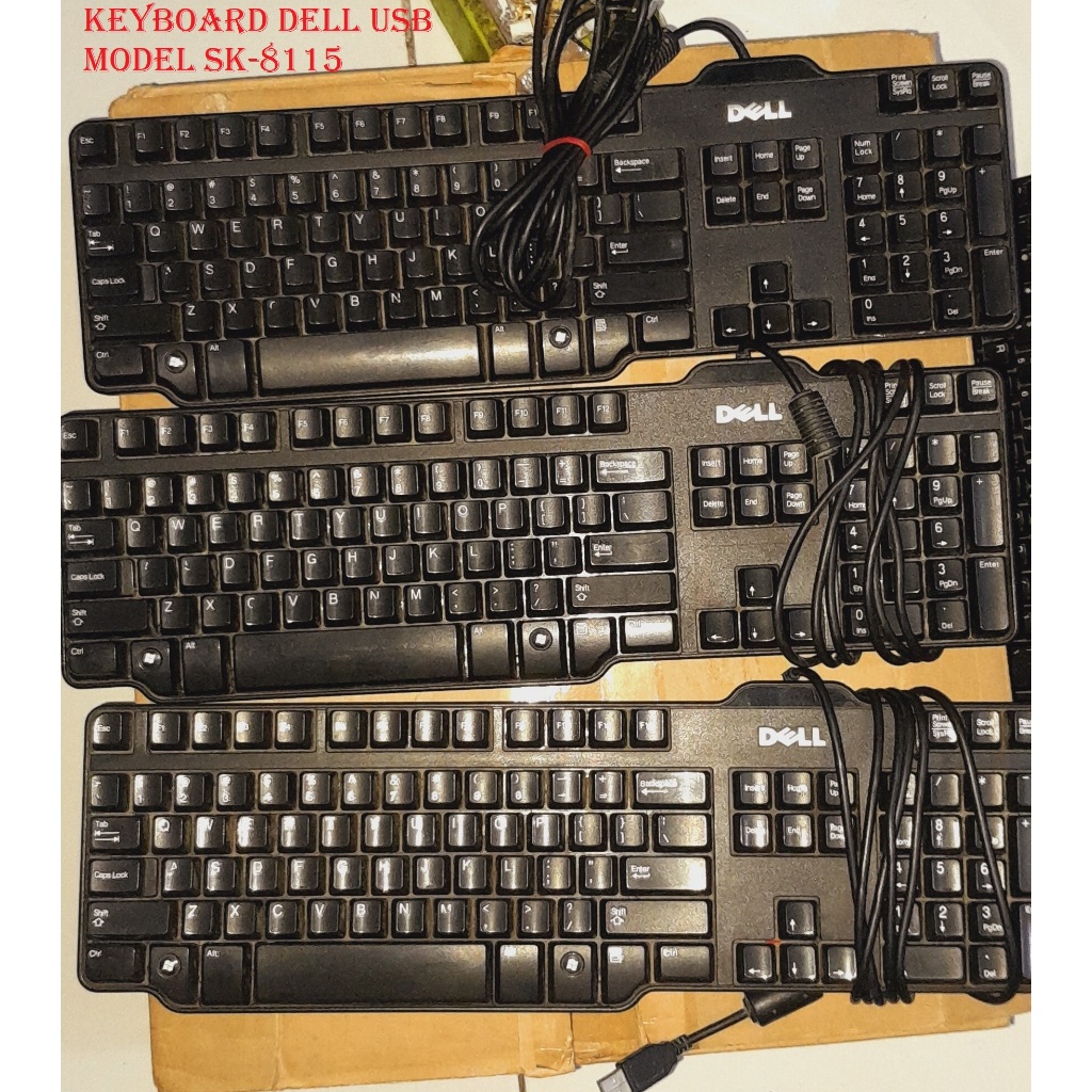 KEYBOARD KOMPUTER DELL USB SECOND