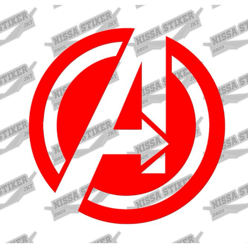 

Stiker cutting Avengers stiker murah berkualitas