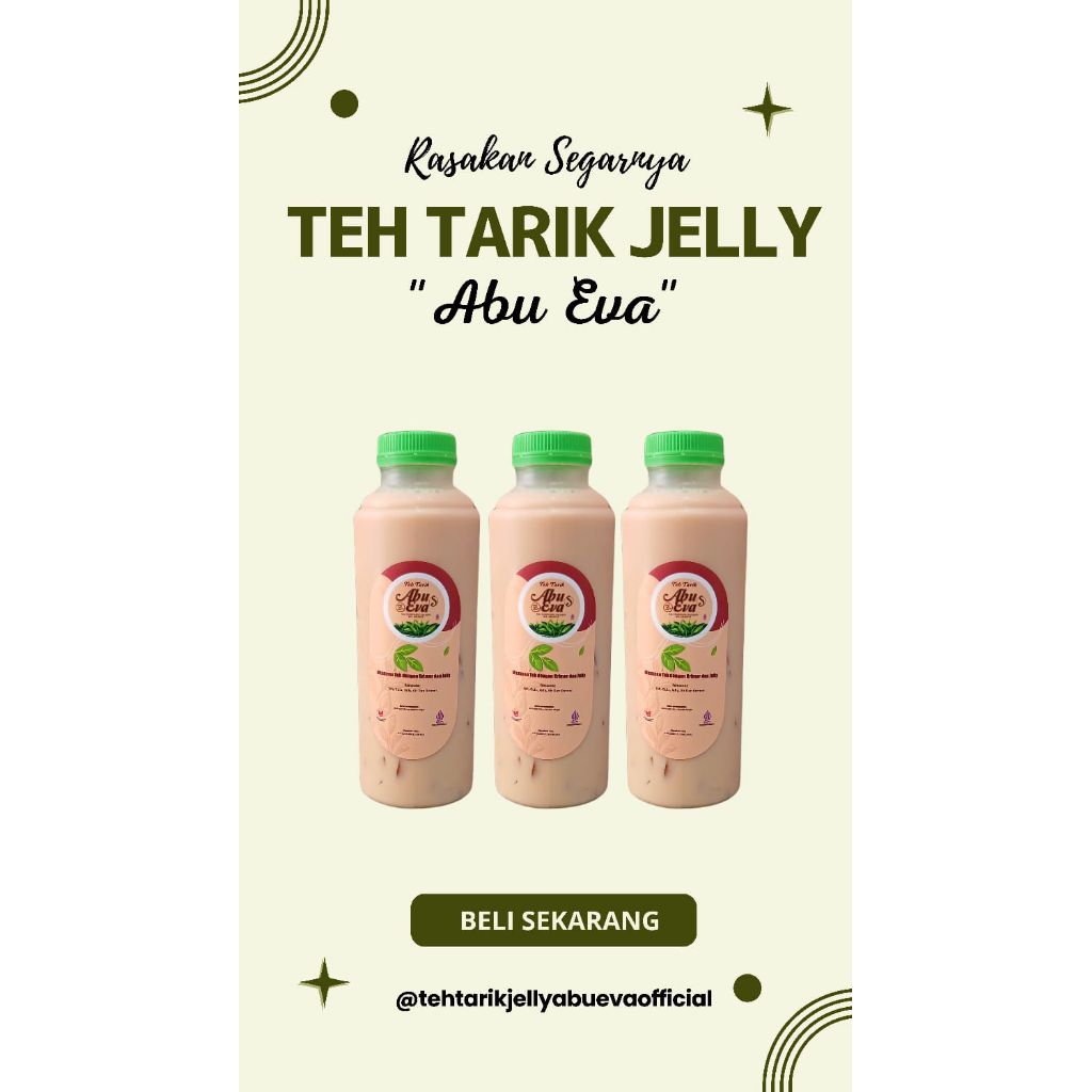 

Teh Tarik Jelly Abu Eva Botol