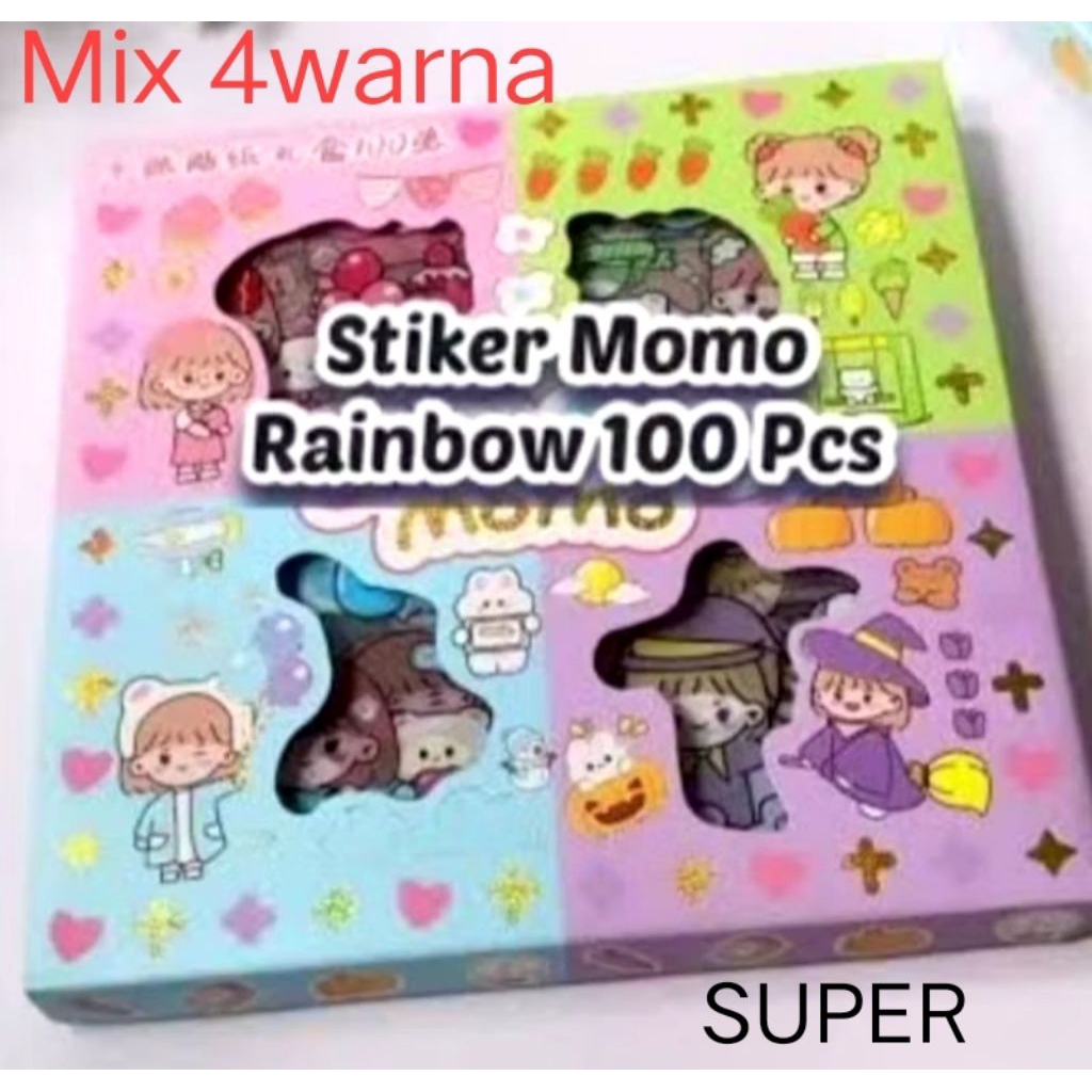 

Stiker Momo original 100 Lembar Stiker Lucu Korea Stiker Viral Momo Stiker Box Stiker Anak-anak Stiker Murah favorit