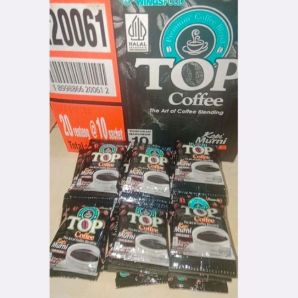 

kopi Murni kopi Bubuk Sachet 7 gr 1 Dus isi 20 Renteng/10 Sachet