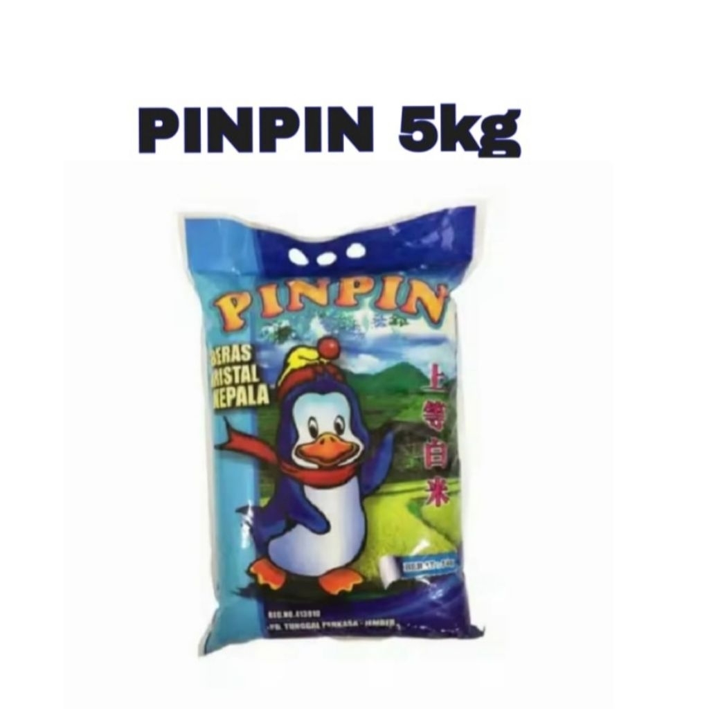 

Beras PINPIN kemasan 5kg