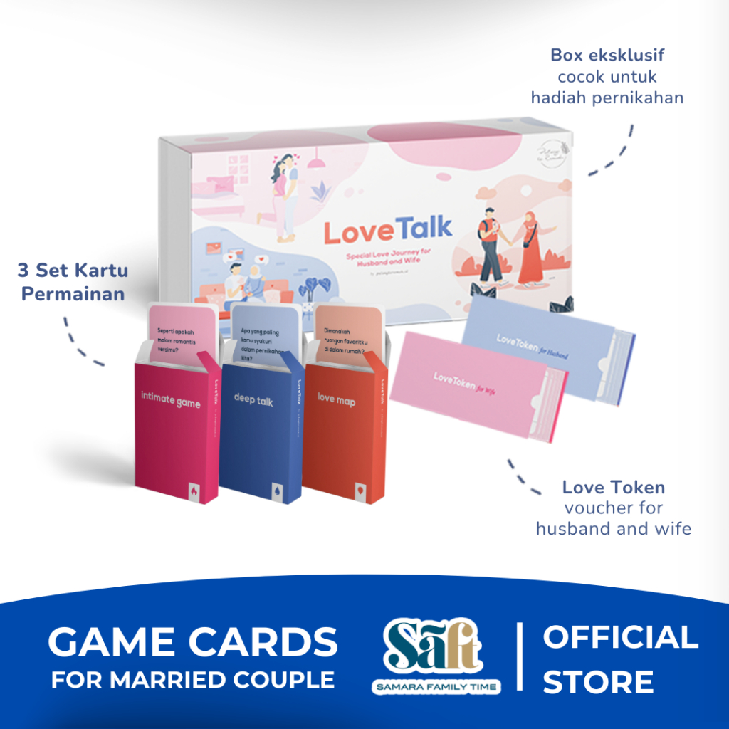 Love Talk - Kartu Permainan untuk Suami Istri