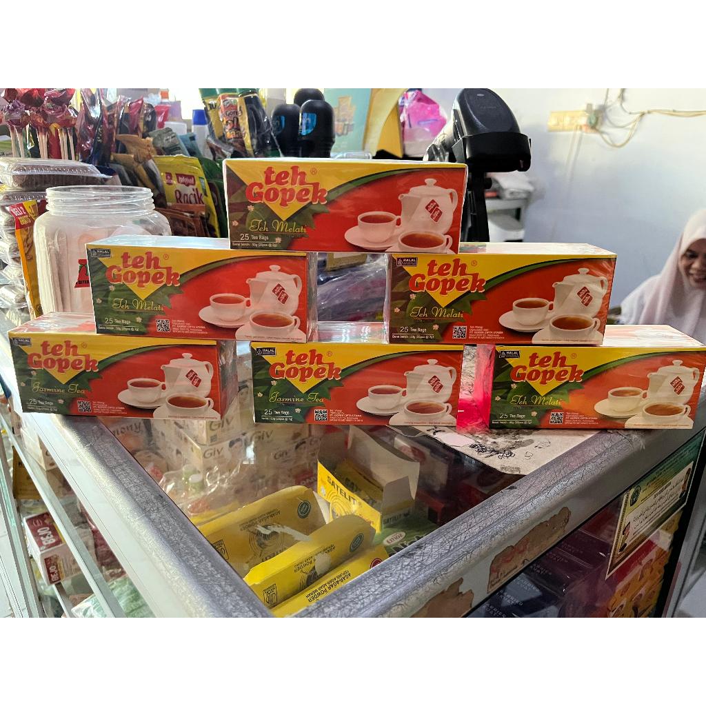 

TEH GOPEK CELUP SATU KOTAK ISI 25 pcs