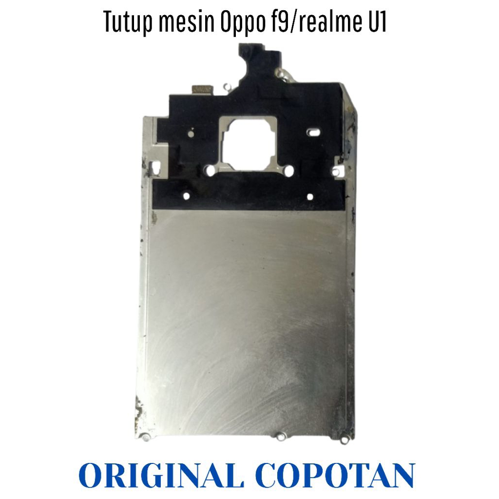 tutup mesin tutup baterai realme U1/Oppo f9 original copotan