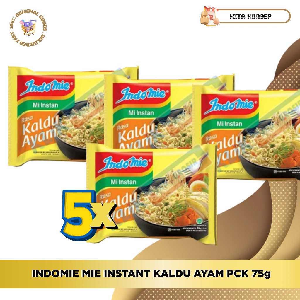 

INDOMIE MIE INSTANT KALDU AYAM PCK 75g