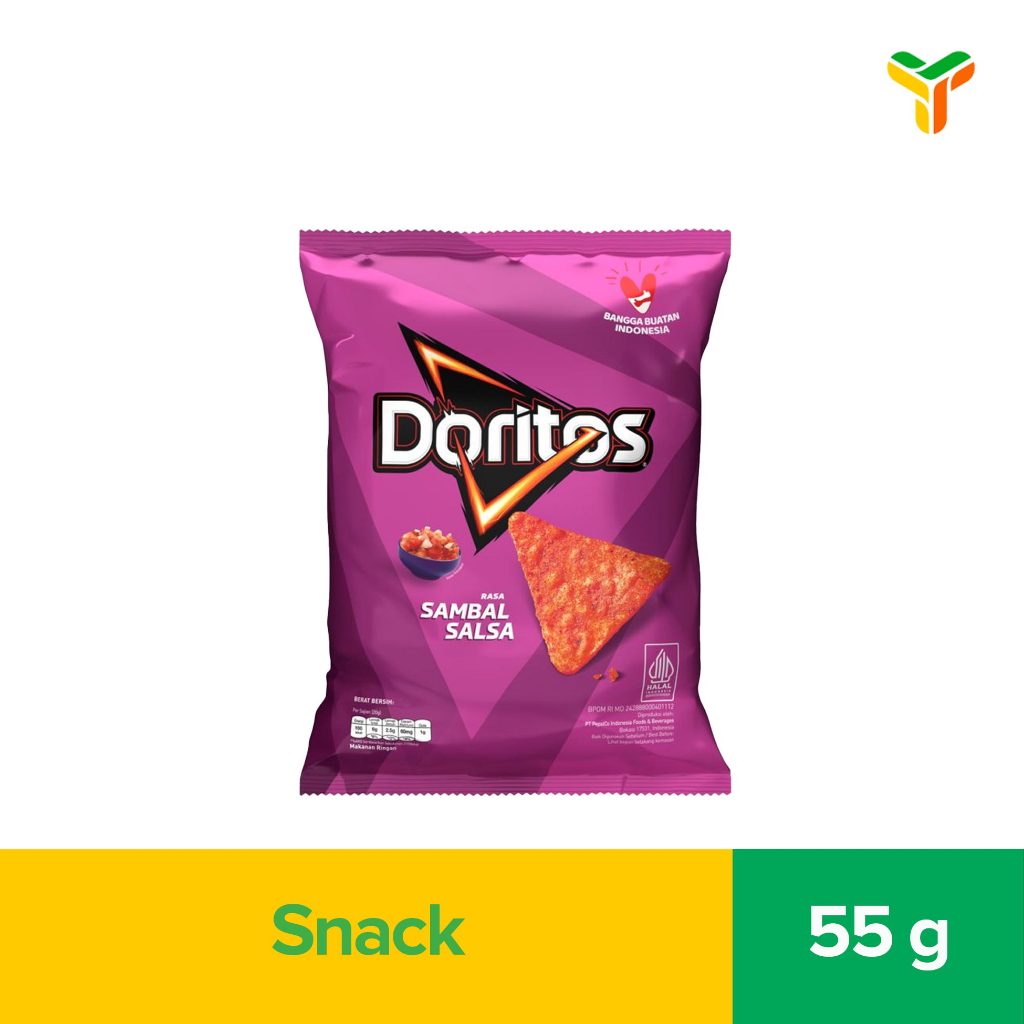 

Doritos Rasa Sambal Salsa 55 Gram