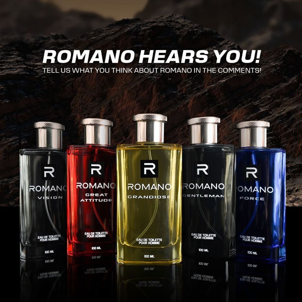 ROMANO EAU DE TOILETTE 100ML