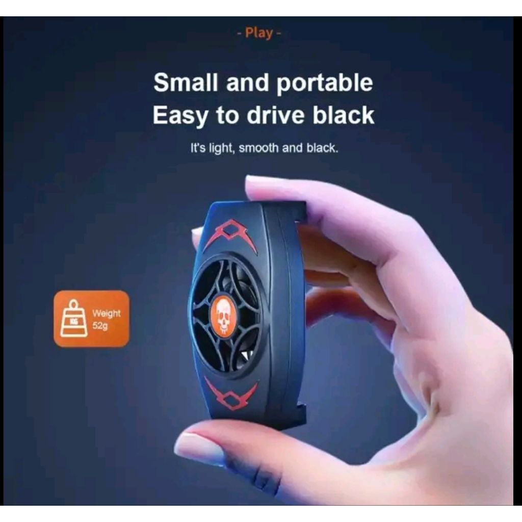 PRODUK GAMERS X13 Radiator Kipas Pendingin HP ABS 78.5x45x32mm 5000RPM USB 1M Cepat Tidak Bising unt