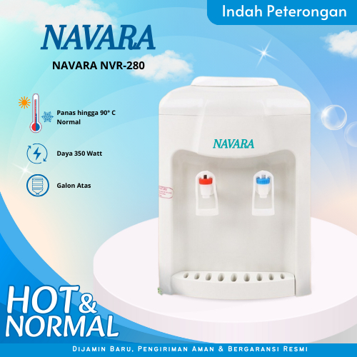 Dispenser Navara NCR-280/Dispenser murah hot & normal/indah elektronik jombang