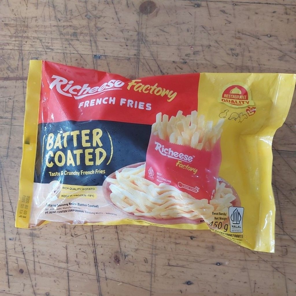 

RICHEESE FACTORY KENTANG BUTTER COATED 500GR