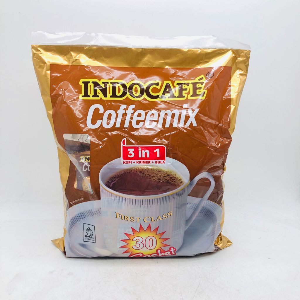 indocafe coffeemix 3in1 (600 gram) 30 sachets - coffee mix 3 in 1 indo cafe