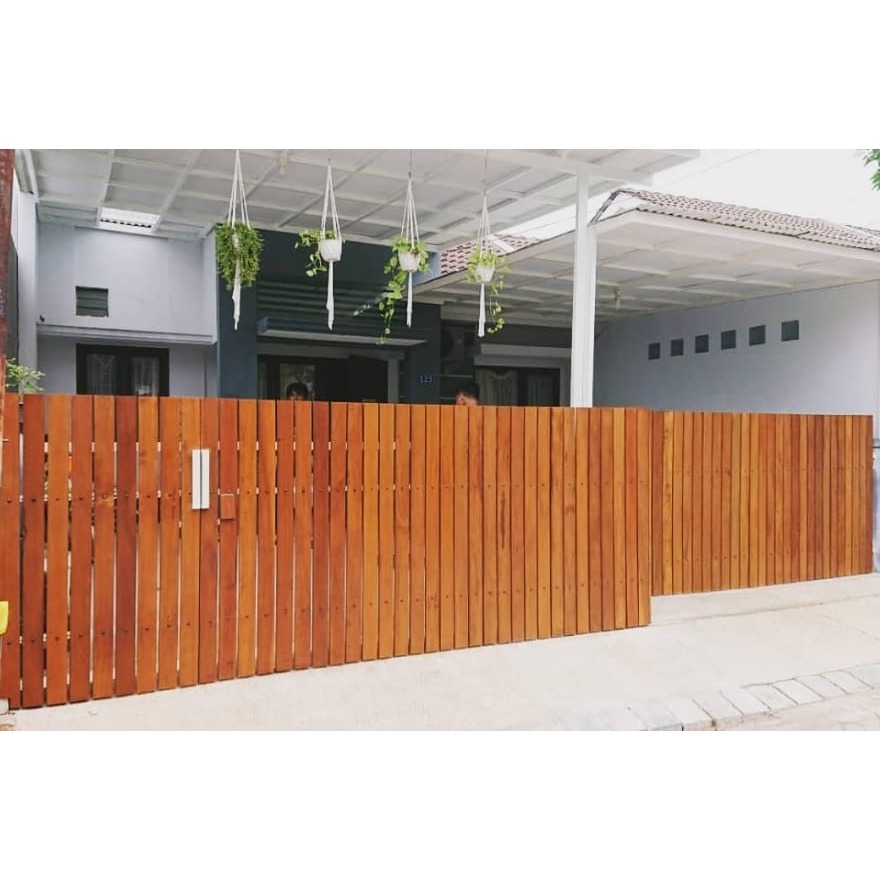 Pagar Woodplank / Pagar Conwood / Pagar GRC / Sama saja