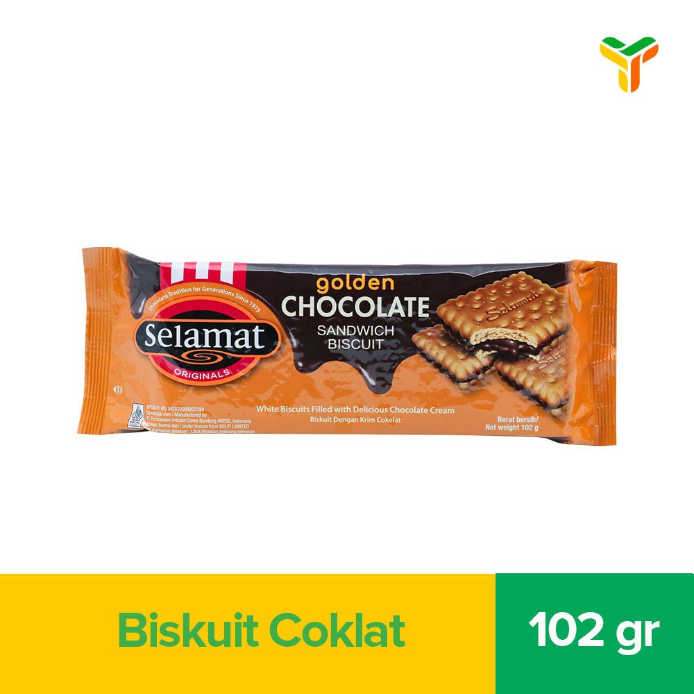 

Selamat Golden Chocolate 102 Gram