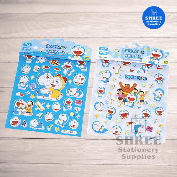 

Joytop Doraemon Puffy Sticker JT-102978 – Stiker Timbul Karakter Lucu 200 x 295 mm untuk Dekorasi & Koleksi | Shree Stationery Supplies